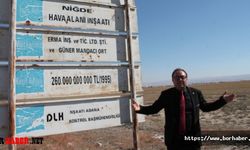 DYP İl Başkanı Özbek: Havaalanının temeli bizim dönemde atıldı, hizmete de biz açacağız!