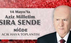 MHP Lideri Devlet Bahçeli Bugün Niğde'de