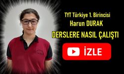 TYT Türkiye Birincisi Harun Durak Derslere Nasıl Çalıştı