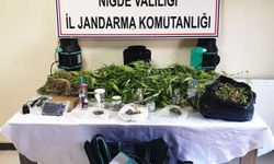 Niğde’de Jandarma’dan Uyuşturucu Üretenlere Operasyon