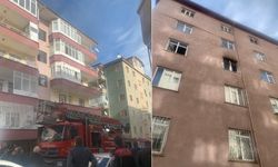 6 katlı apartmanda çıkan yangın korkuttu