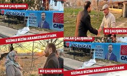 CHP Adayı Hulusi Özen Pankartlarının Yırtılmasına Tepki Gösterdi