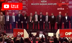 CHP Niğde İl, İlçe ve Belde Belediye Başkan Adaylarını Tanıttı