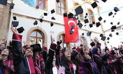 Şehit Efe Osman Apaydın lisesine mezuniyet sevinci
