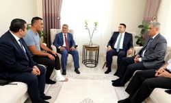 Vali Çelik’ten polis memurlarına geçmiş olsun ziyareti