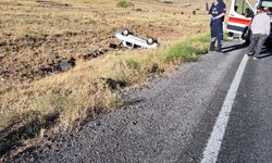 Takla atan otomobilin sürücüsü hayatını kaybetti