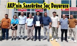 CHP Niğde AKP’nin Uyguladığı Sansüre Suç Duyurusunda Bulundu