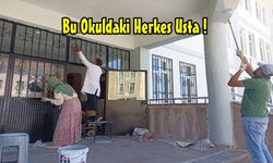 Bor Sağlık Meslek Lisesi İdarecileri İşçi gibi Çalıştılar