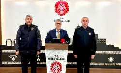 Vali Çelik, Niğde'nin Eylül 2024 Asayiş durumu rakamlarla açıkladı