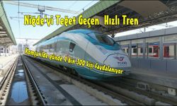 Konya Yüksek Hızlı Tren Hattında Günde Ortalama 4 Bin 300 Yolcu