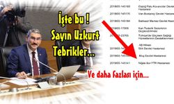 Milletvekili Cevahir Uzkurt'tan Yatırım Müjdeleri