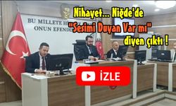 Niğde ve Deprem ; CHP'li Üyeler Gündeme Getirdi