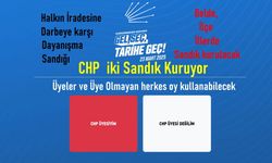 CHP Üyeleri için ve üye olmayan vatandaşlar içinde sandık kuracak.