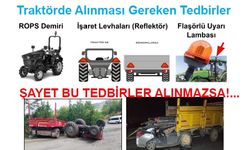 Trafik Jandarmasından Traktör Sürücülerine Hayati Uyarı