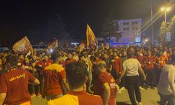 Niğde'de Galatasaray taraftarları şampiyonluğu kutladı