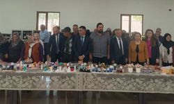 Çukurkuyu’da el emeği sergisi açıldı