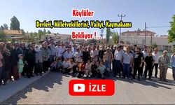Köylüler Yetkililere Sesini Duyurmaya Çalışıyor... Duyarlarsa...