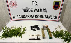 Bor'da Narkotik  ve Silah Operasyonu