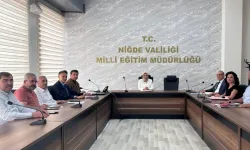 Niğde Milli Eğitim Yeni Müdür Yardımcıları ile Koordinasyon Toplantısı Yaptı