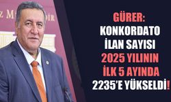 Gürer: “Konkordato sayıları ve borçluluk artıyor”