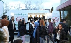 Final Haftası Öğrencilere Belediyeden Sıcak Çorba