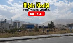 Niğde Belediyesi Asfalt Şantiyesi Zehir Saçıyor