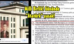 Niğde'de de  Atatürk Bayrağı Asılmıştı Kaldırıldı