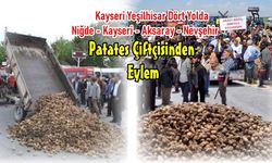 Patates Çiftçisi Eylemde...