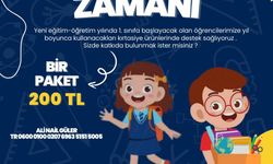 Niğde Ülkü Ocakları’ndan Kırtasiye Kampanyası