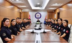 Emniyet Müdürü Delen, PMYO Öğrencilerini Makamında Ağırladı