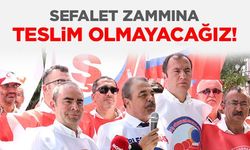 Birleşik Kamu İş Sefalet Zammını Protesto Etti