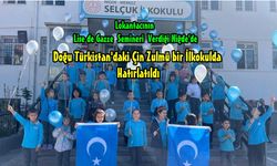 Nihayet...  Doğu Türkistan Zülmü Niğde'de Bir İlkokul Tarafından Görüldü