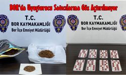 Bor İlçesinde Narkotik Operasyonlar; 4 Tutuklama