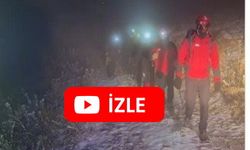 Niğde Demirkazık Dağında Kaybolan Dağcılar Güvenli Bölgeye Ulaştırıldı