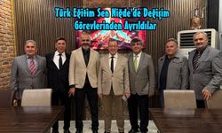 Türk Eğitim Sen Niğde İl Başkanı Uğraş Görevinden Ayrıldı. Yeni Başkan ise...