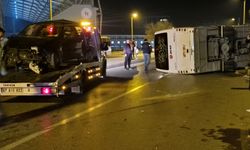 İşçi Servisi ile Otomobil Çarpıştı: 13 Yaralı