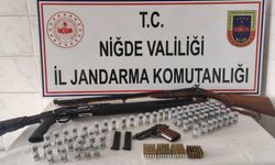 Niğde’de Jandarmadan Yasa Dışı Silahlanmaya Karşı Operasyon