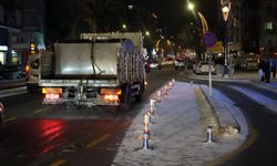 Niğde Belediyesi Karla Mücadelede Kesintisiz Mesai Yaptı