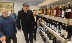 Tarım Müdüründen Sirke Fabrikasına Ziyaret