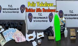 Bor'da Narkotik Operasyon, 3 Tutuklama