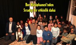 Bor Kütüphanesinden “Rabbani Sanat Matematik” Konulu Söyleşi