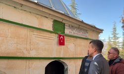 Kaymakam Gökçe’den Şeyh Ömer Aduli Türbesi’nde İnceleme
