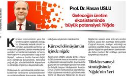 Rektör Hasan Uslu’dan Niğde’nin Üretim Potansiyeline Dikkat Çeken Makale