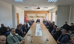 Ulukışla’da Muhtarlar Toplantısı Düzenlendi