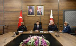 Vali Akmeşe Okul Güvenliği Toplantısına Katıldı