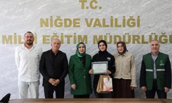 “Sağlıklı Nesil Sağlıklı Gelecek” Yarışmasında Dereceye Girenler Ödüllendirildi