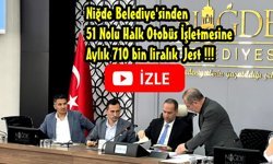 Niğde Belediyesi’nden Halk Otobüslerine Çifte Destek