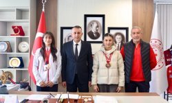 Milli Sporculardan İl Müdürü Yüksel Dorul'a Ziyaret