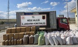 Niğde Jandarma Ekipleri Kıyılmış Tütün Ele Geçirdi