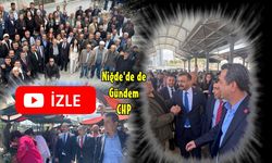 CHP Niğde'de Bayramlaşma; "Özgür Başkan, Özgür Gelecek" Sloganları